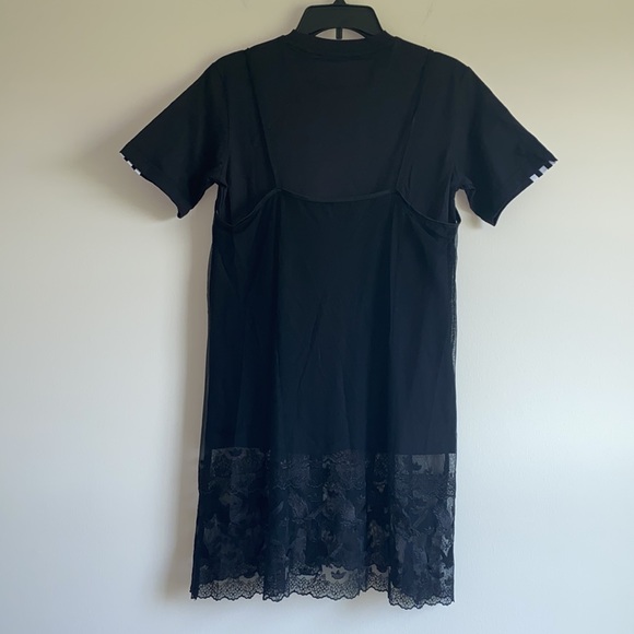 Adidas X Dry Clean Only Lace Overlay T-Shirt - Picture 3 of 4